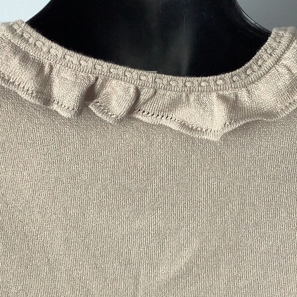 Jessica~ Ruffled Knit Shell - Picture 7 of 7